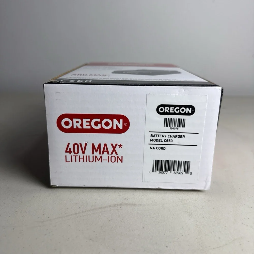Oregon C650 40 Volt Lithium-Ion Battery Charger # 594076